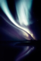 speglande norrsken - northern lights
aurora borealis