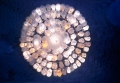 kristallkrona i ishotellet
chandelier icehotel
