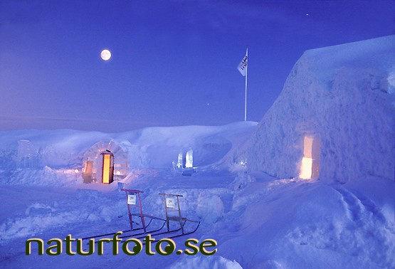 Ishotellet
icehotel, jukkasj�rvi lappland  