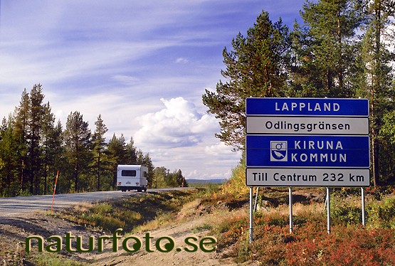 Lapplandsgr�nsen, saivomuotka, lappland  