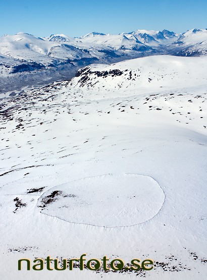 Reng�rde av sten, giebmecohkka, visttasvaggi, vistasdalen, lappland  