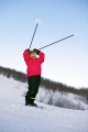 barn �ker skidor