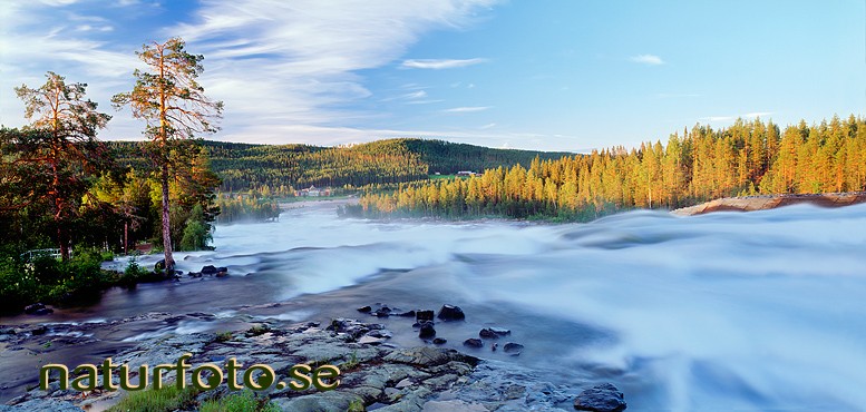Storforsen, pite�lven bredsel �lvsbyn norrbotten  
