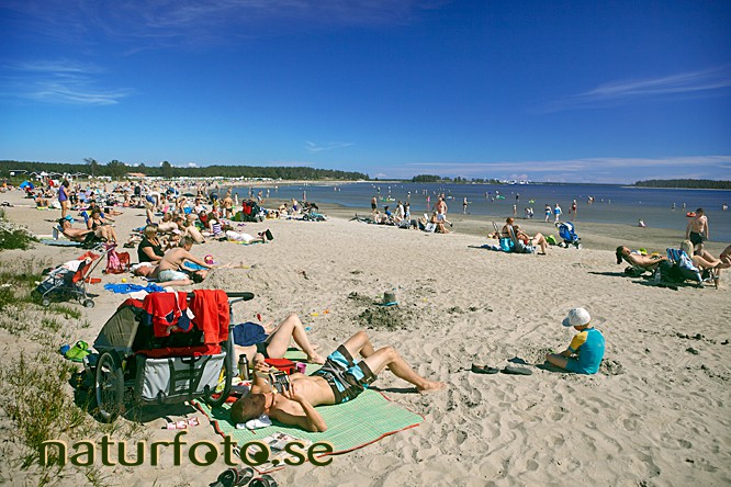 Pite havsbad - Naturfoto
